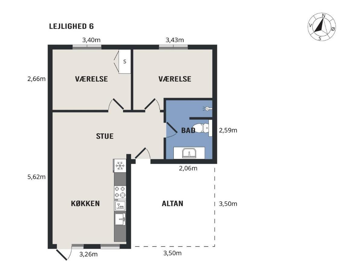 Hotel Litorina Appartements ลอคเคิน ภายนอก รูปภาพ